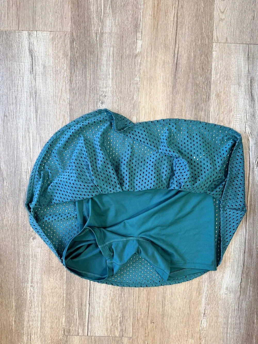 NIKE Tennis Skirt with Built-In Shorts Teal